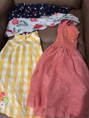 Girls size 5 dresses bundle